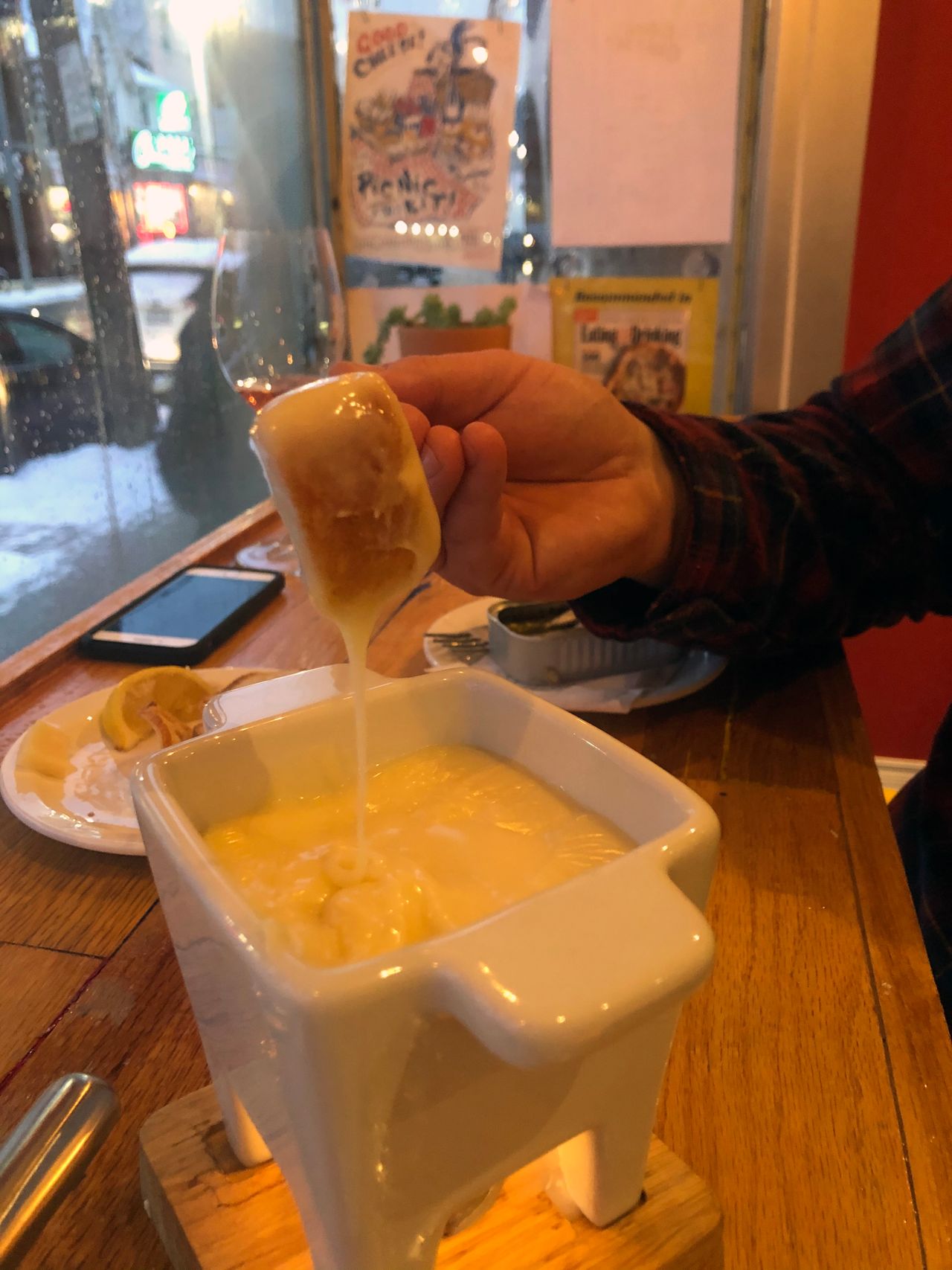 Where chef Jesse Vallins gets stewed oxtail, katsu sandos and cheese fondue in the east end