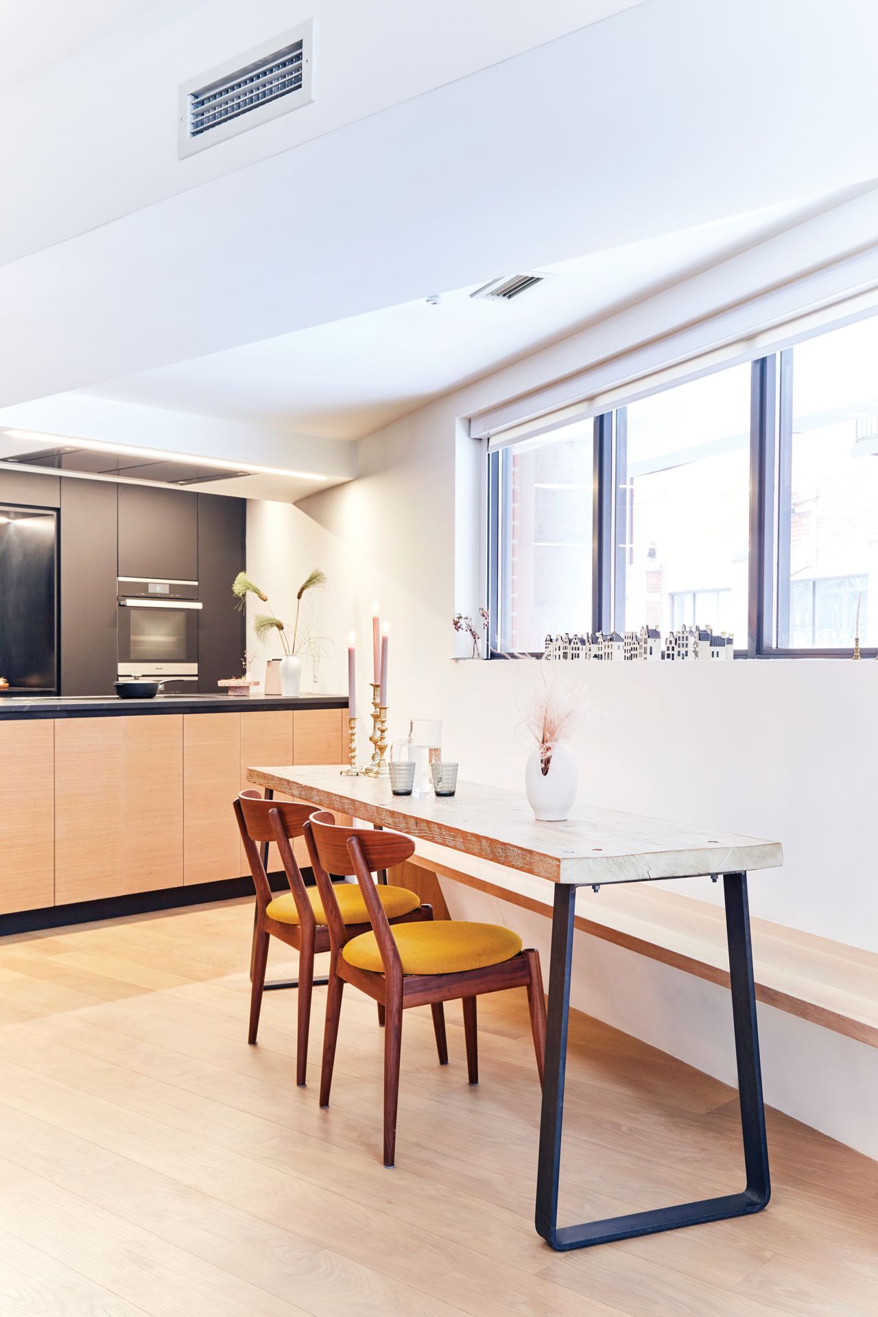 How to squeeze a growing family into an odd-shaped loft
