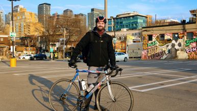 “I'm often the only person my customers see all week”: When Covid struck, this TV professional became a food courier
