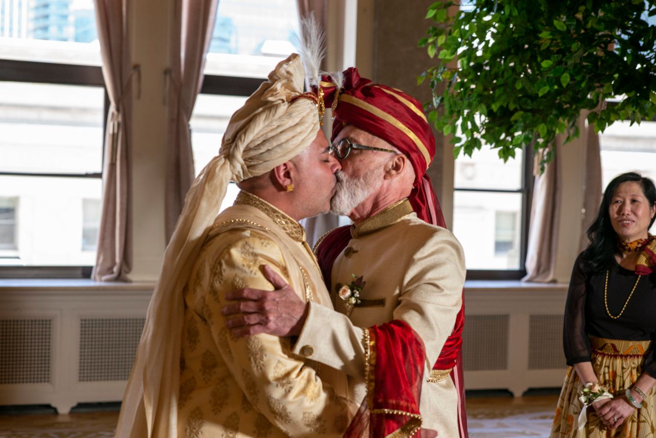 Real Weddings: Inside a same-sex Hindu-Anglican celebration at the Royal York