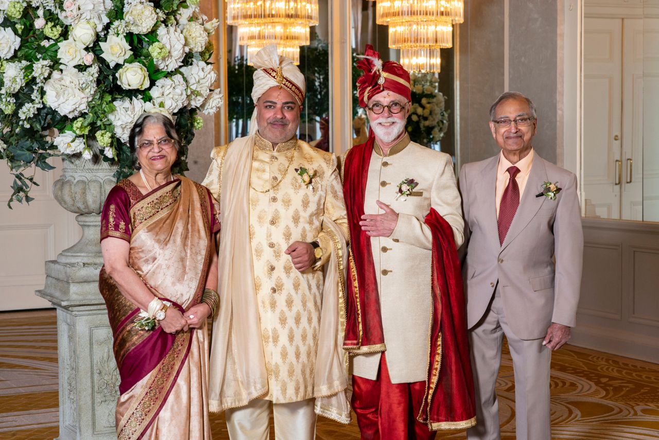 Real Weddings: Inside a same-sex Hindu-Anglican celebration at the Royal York