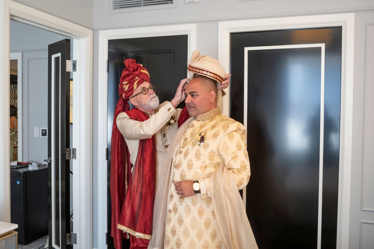 Real Weddings: Inside a same-sex Hindu-Anglican celebration at the Royal York