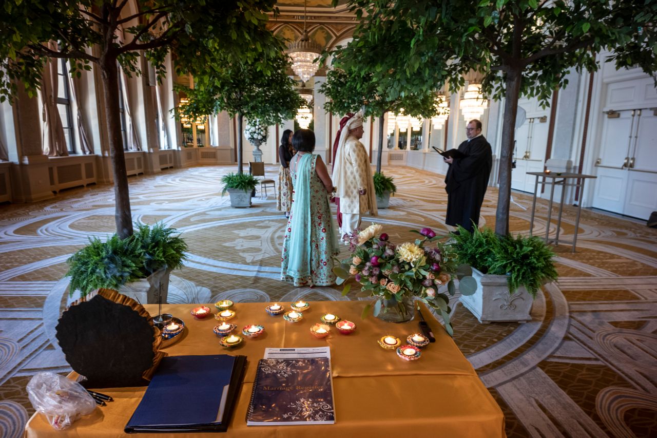 Real Weddings: Inside a same-sex Hindu-Anglican celebration at the Royal York