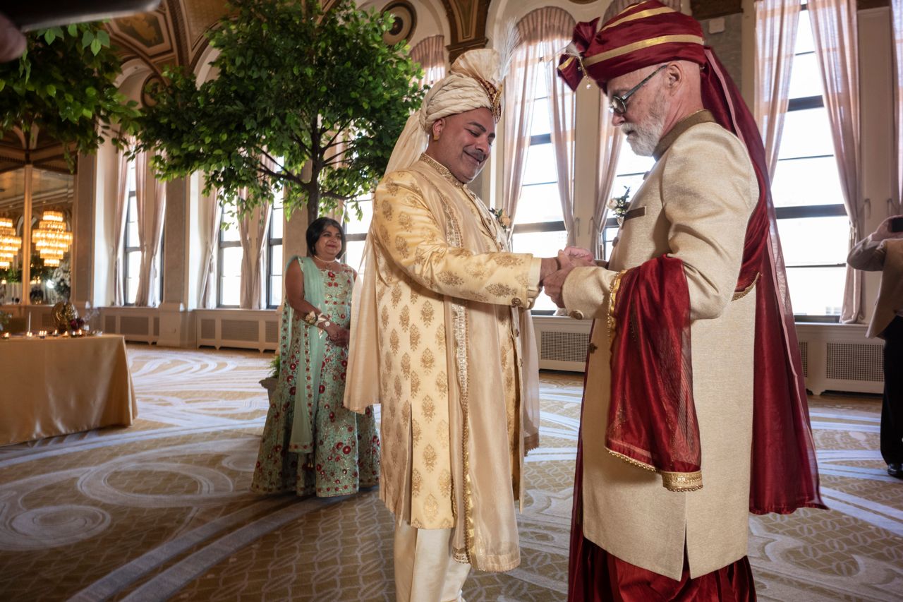 Real Weddings: Inside a same-sex Hindu-Anglican celebration at the Royal York