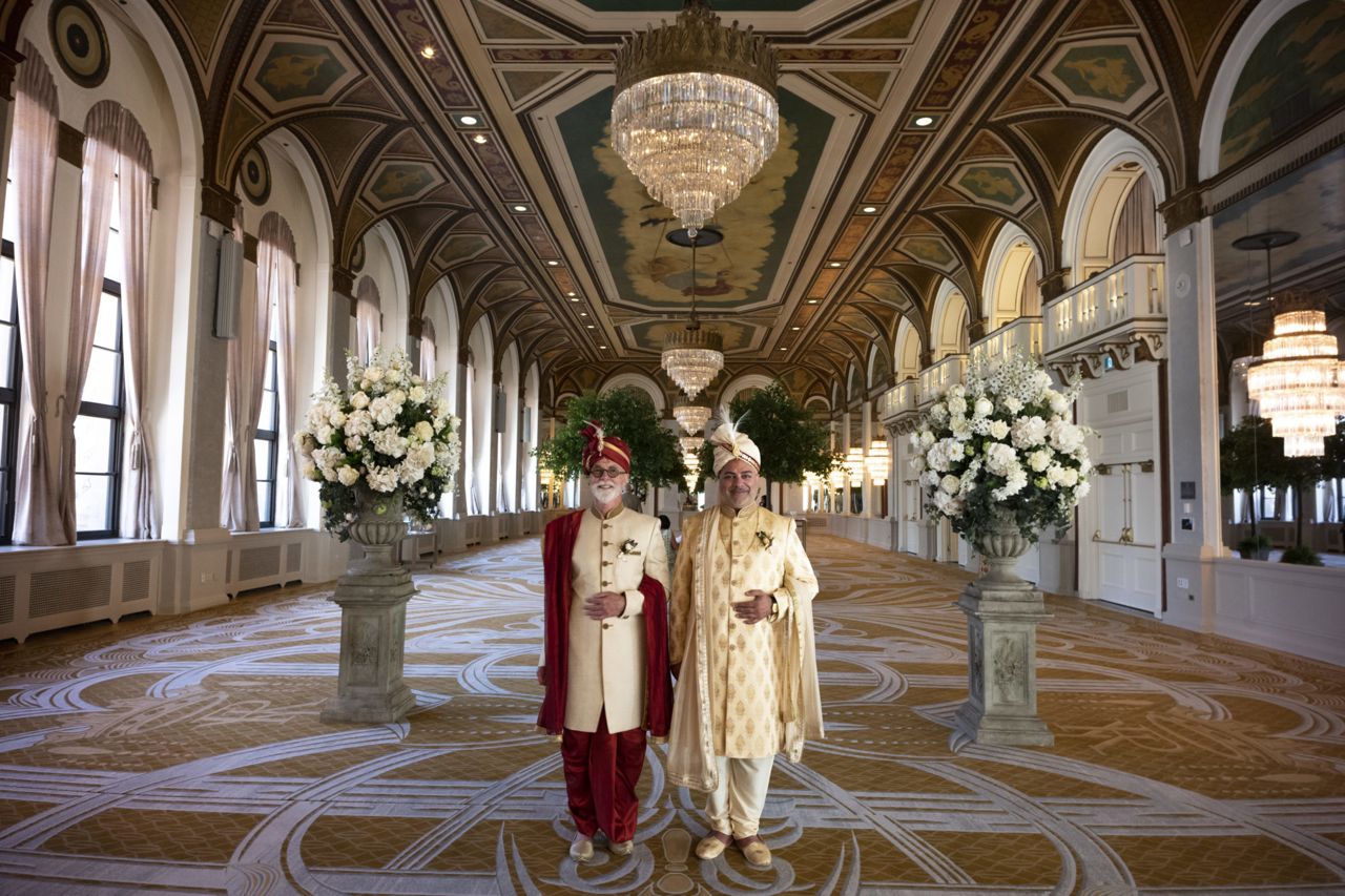 Real Weddings: Inside a same-sex Hindu-Anglican celebration at the Royal York