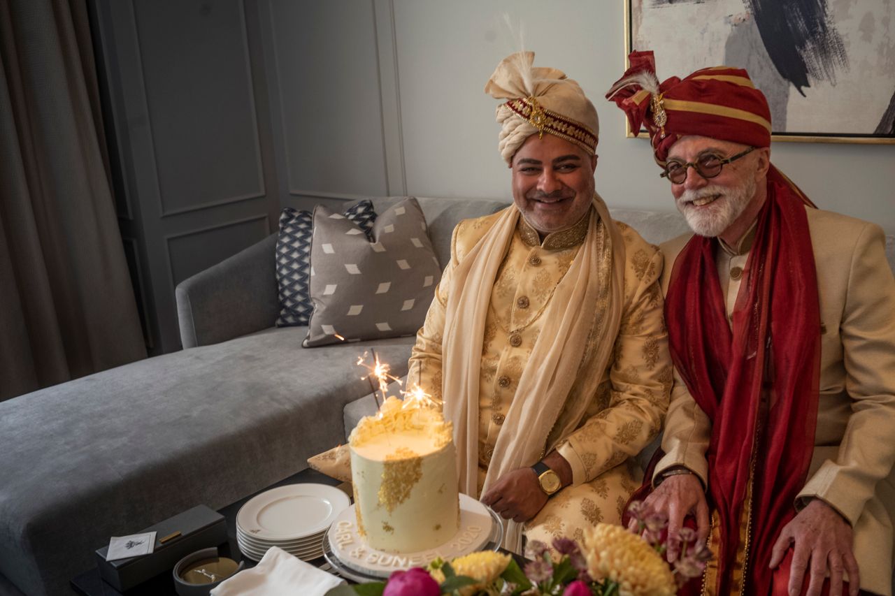 Real Weddings: Inside a same-sex Hindu-Anglican celebration at the Royal York