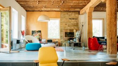 How one couple turned a decrepit old canning factory into the perfect pandemic retreat
