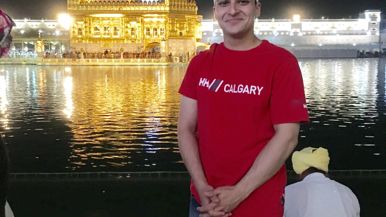 He made $50,000 a year in Toronto, then got stuck abroad during the pandemic. Did his spending change?