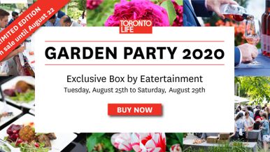 Toronto Life Garden Party 2020 Box by Eatertainment on sale now until August 22