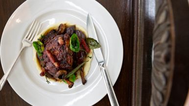 Learn the secrets to Maison Selby's coq au vin