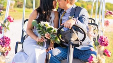 Real Weddings: Inside a secret elopement at a glamping resort in Grafton