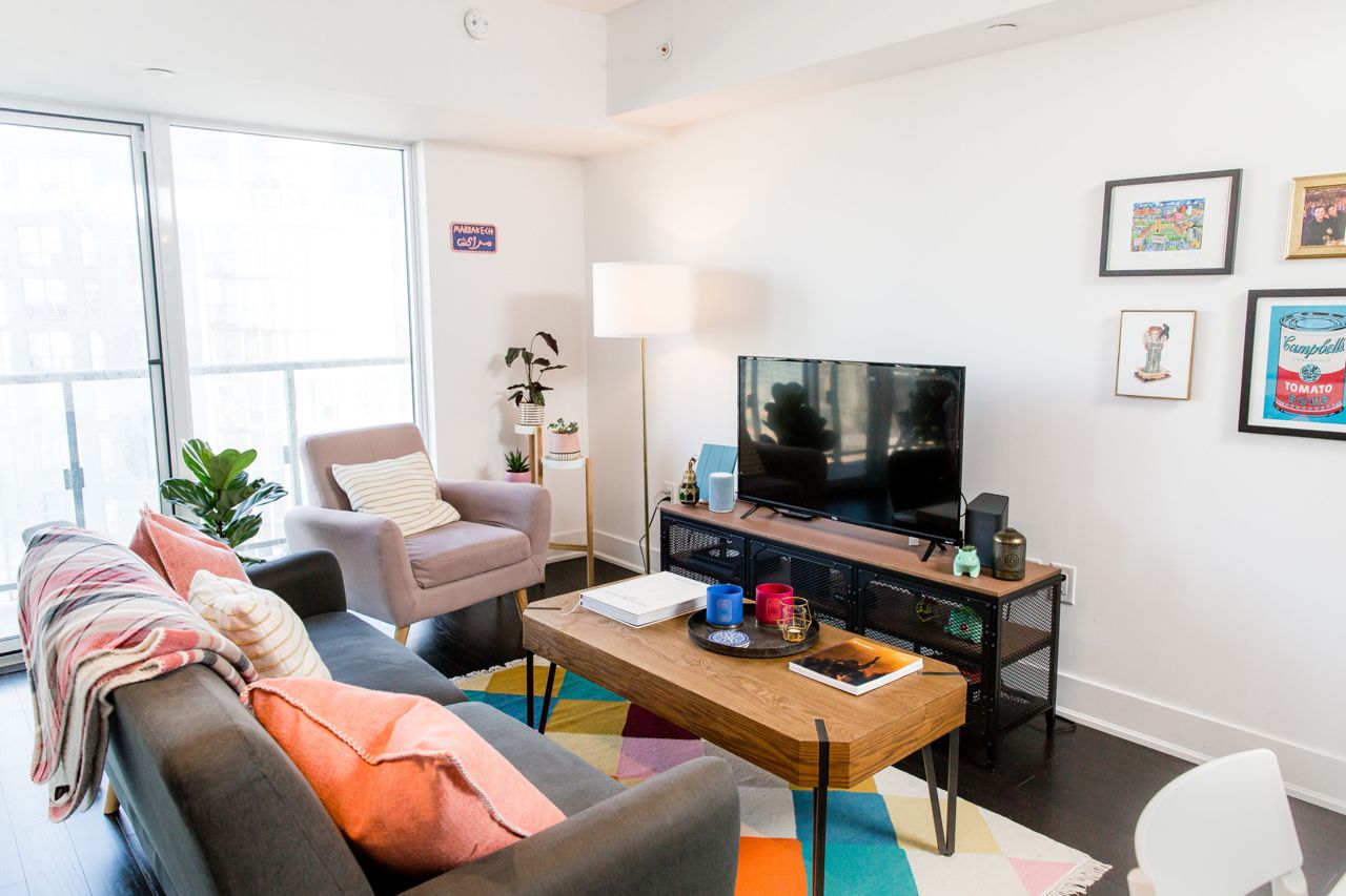 This couple moved to Toronto during the pandemic. They got a 500-square-foot condo for $2,100 a month