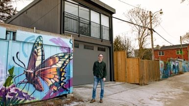 This guy built a $330,000 laneway house. Now he's renting it out for $1,800 a month