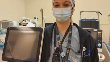 Meet UHN’s Ruane Sale, a respiratory therapist working on the frontlines