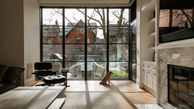 A modern Annex makeover with a Covid-era bonus: one totally tricked-out home gym