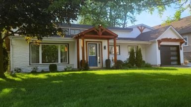 A Toronto family moved to a $700,000 house in Grimsby. Then they spent $140,000 making it their dream home