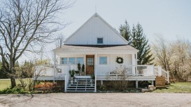 This family bought and renovated a Dufferin County farmhouse during the pandemic
