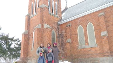 This Toronto family wanted a home with character, so they bought a $390,000 church near Hamilton. Now they just have to convert it