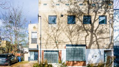 This building used to be a toy factory. Now it's a loft-style Leslieville home, listed for $4.9 million