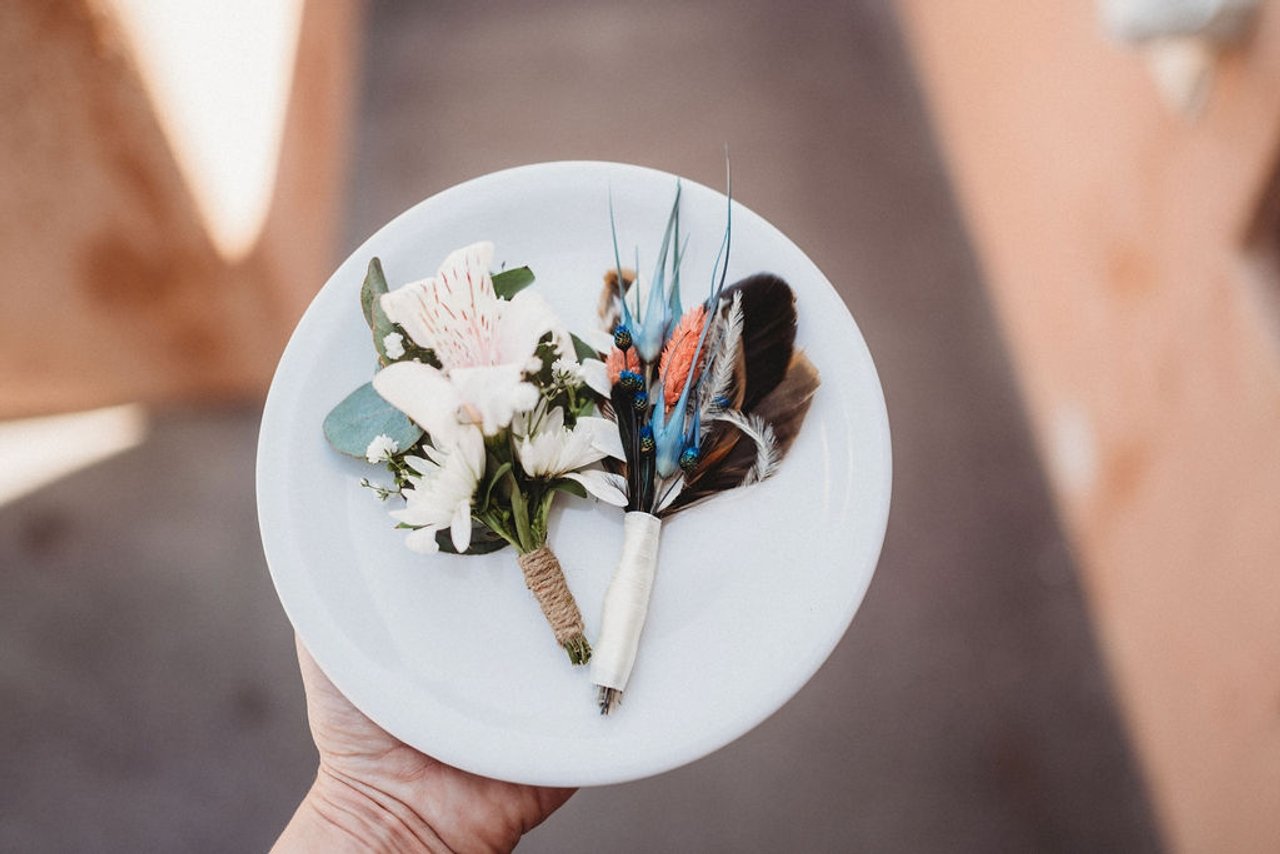 Real Weddings: Inside an intimate destination wedding in Santorini