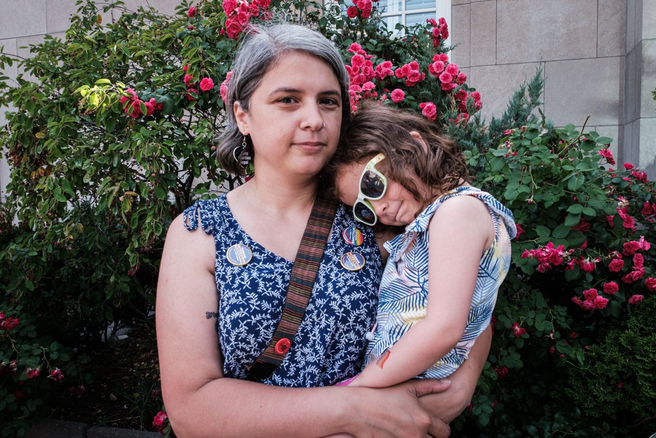"The same thing could happen here any day": Scenes from this weekend's pro-choice rally