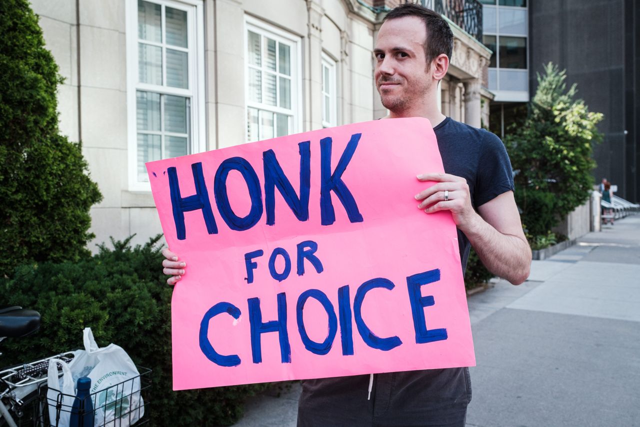 "The same thing could happen here any day": Scenes from this weekend's pro-choice rally