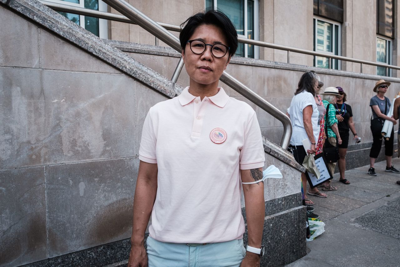 "The same thing could happen here any day": Scenes from this weekend's pro-choice rally