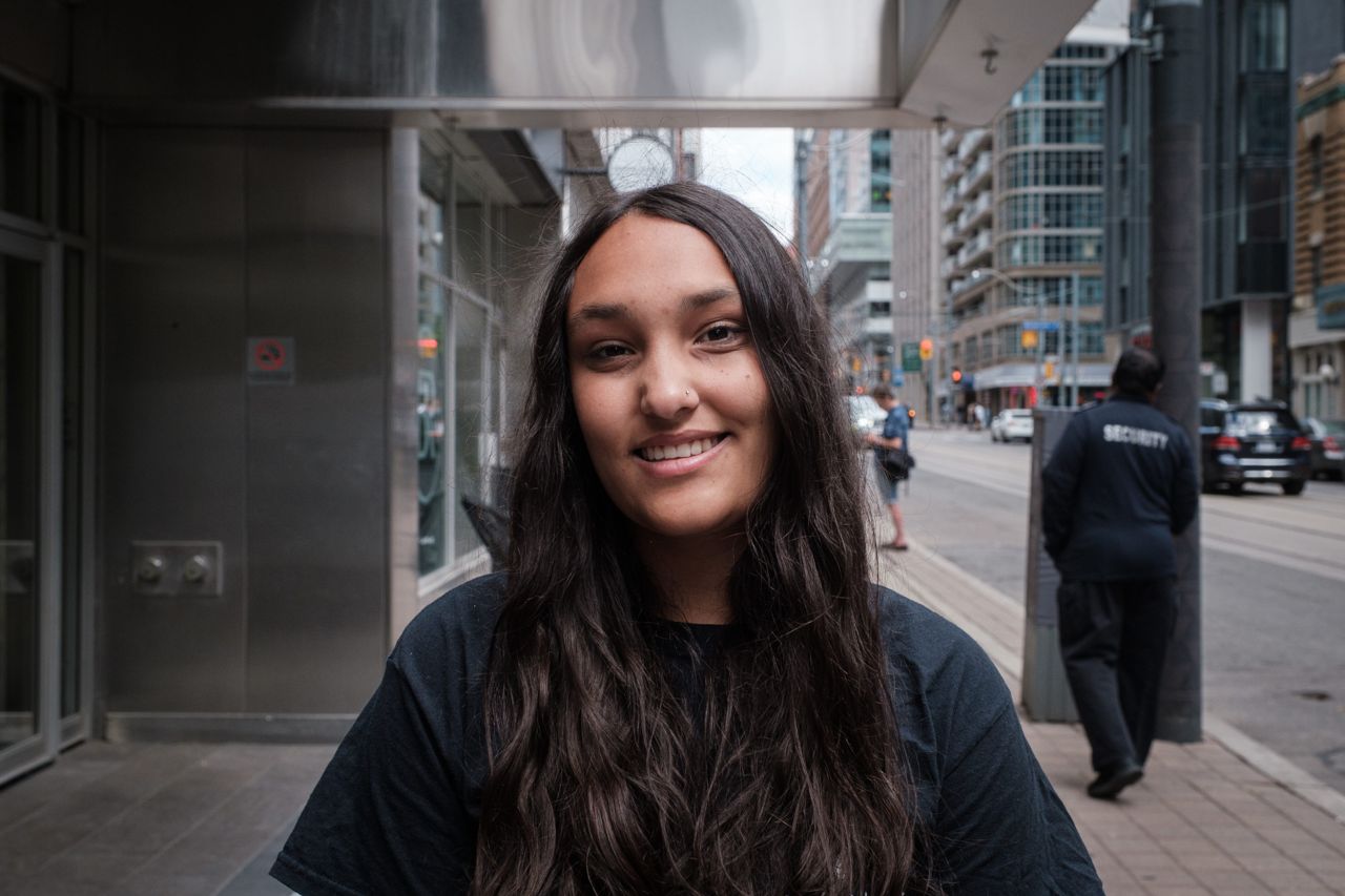 "It's kind of like everyone for themselves right now": What it's like in the lineup at a downtown passport renewal office