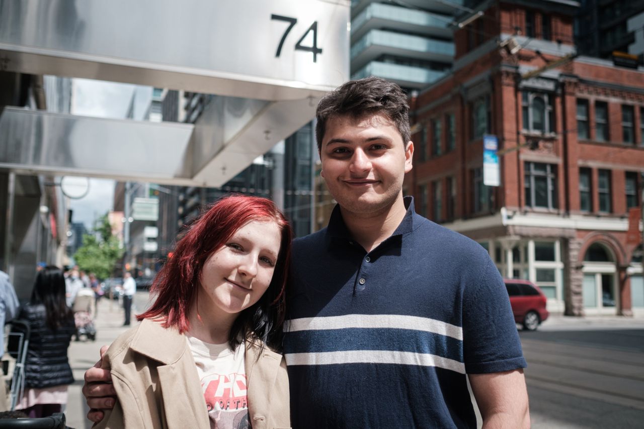 "It's kind of like everyone for themselves right now": What it's like in the lineup at a downtown passport renewal office