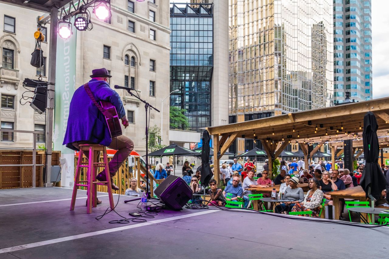 Everything there is to eat, drink and do at Union Station's fully licensed outdoor food hall