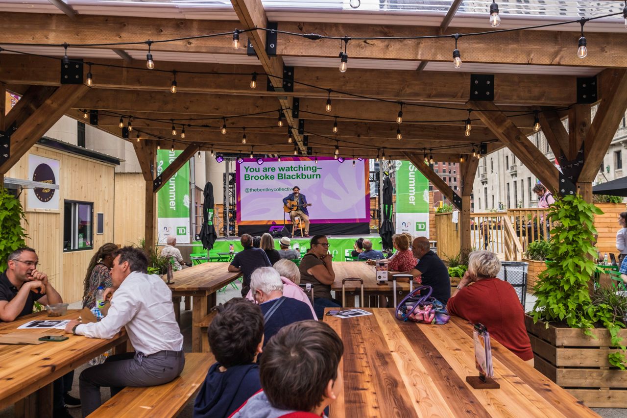 Everything there is to eat, drink and do at Union Station's fully licensed outdoor food hall