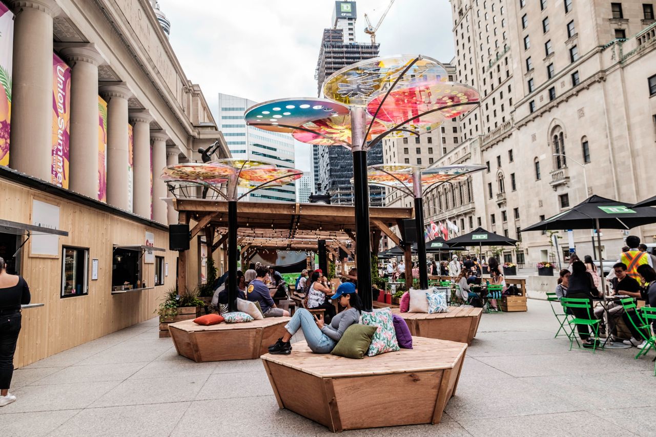Everything there is to eat, drink and do at Union Station's fully licensed outdoor food hall