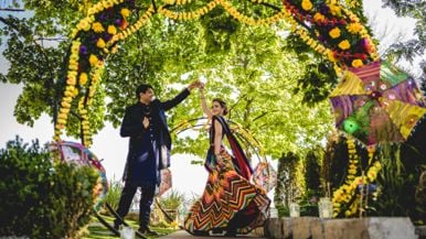 Real Weddings: Inside a five-day Hindu-Catholic celebration of high school sweethearts