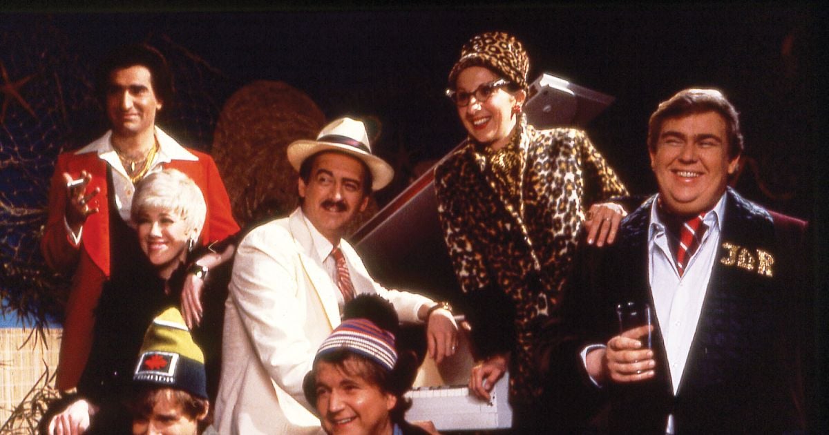 A satirical poster from SCTV mocking corporate culture and office politics