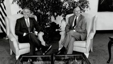 Nineteen archival photos of US presidents and their families visiting Toronto