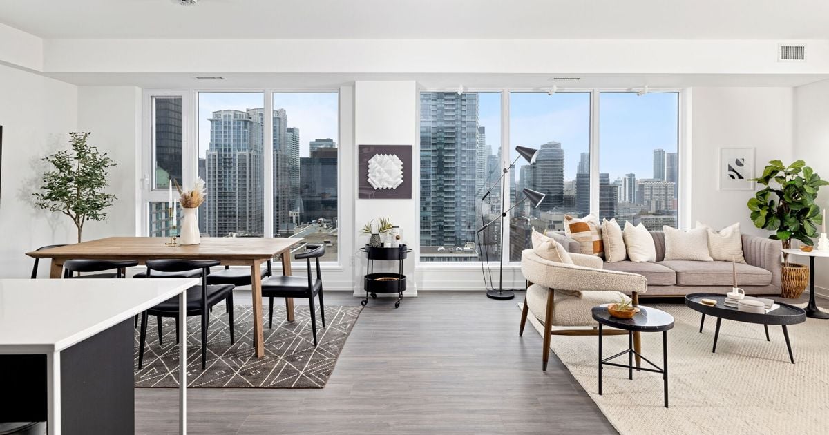 Curated visual reference: Toronto Loft Style Green Penthouse Reference: Condo Of The Week 2 3 Million For A Three