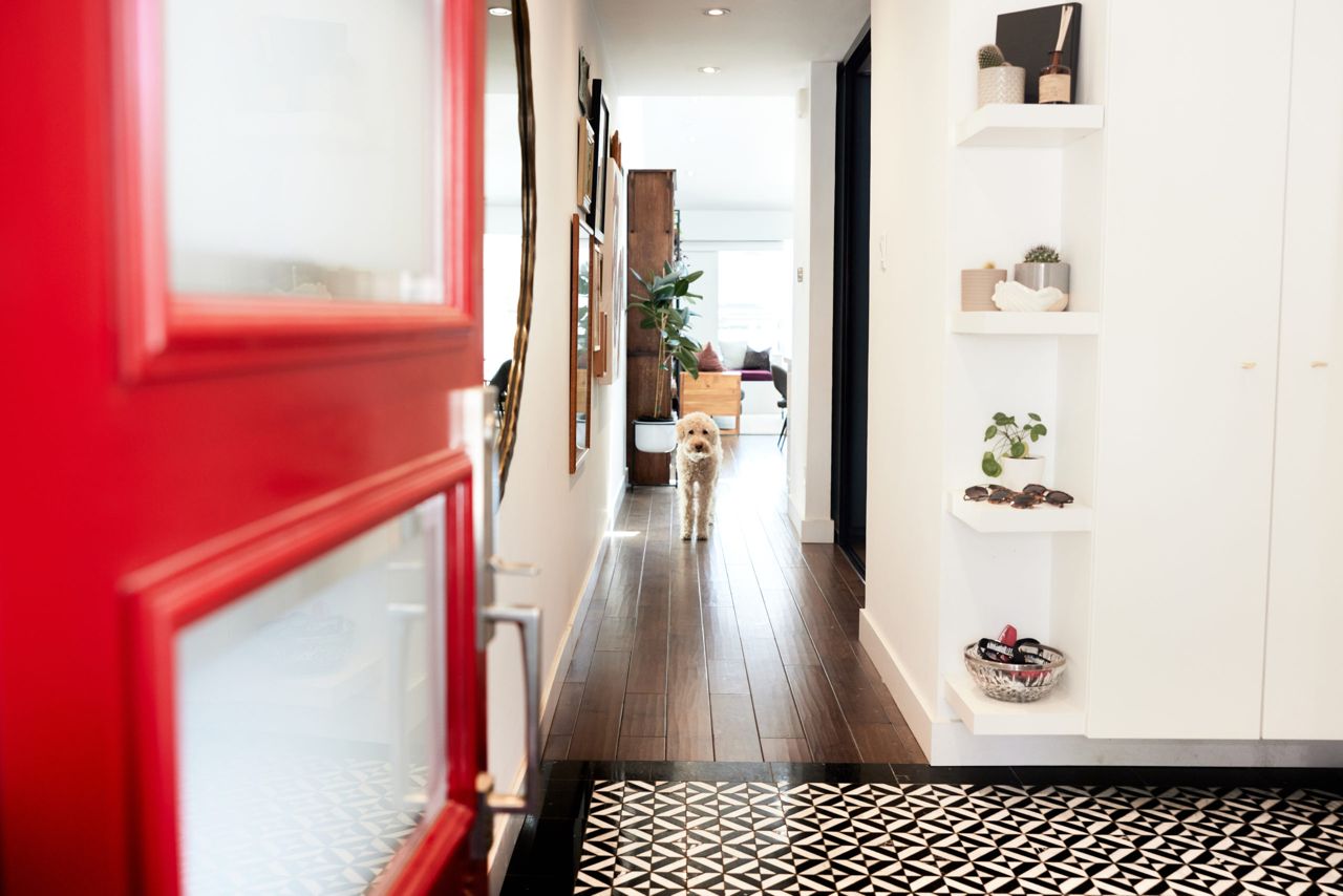 This DIYer’s 600-square-foot Leslieville bungalow is nearly half the size of her old pad, but it's twice as homey