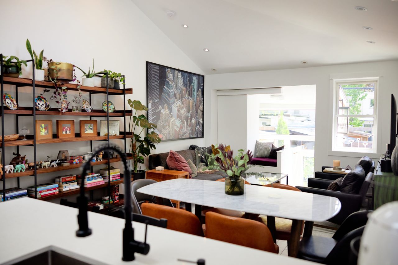 This DIYer’s 600-square-foot Leslieville bungalow is nearly half the size of her old pad, but it's twice as homey