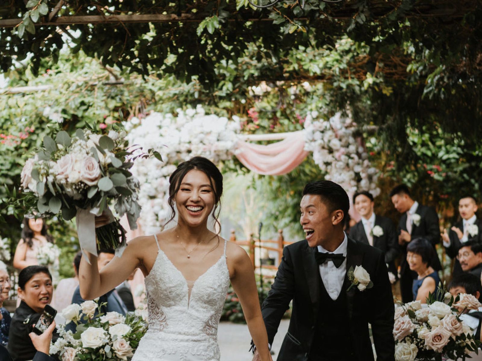 Real Weddings: Inside a charming greenhouse celebration with a