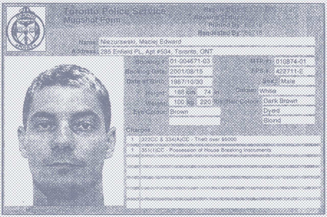 The easy life of a Toronto car thief