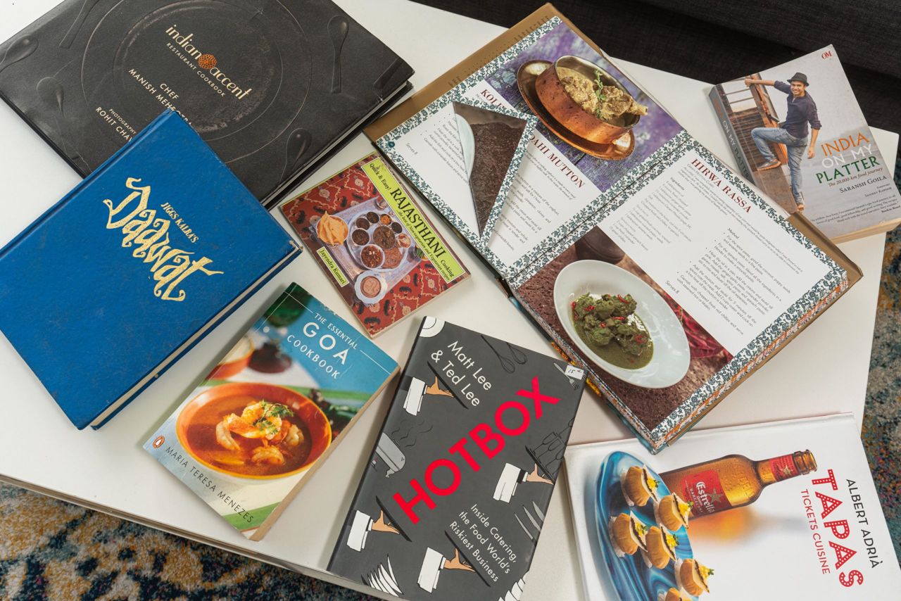 A look at Ravneet's cookbooks