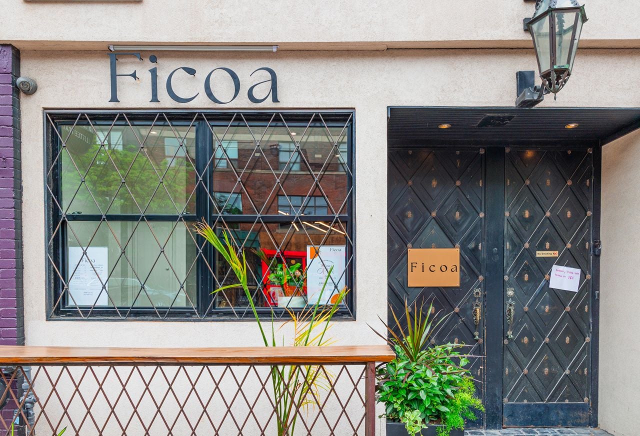 The exterior of the restaurant