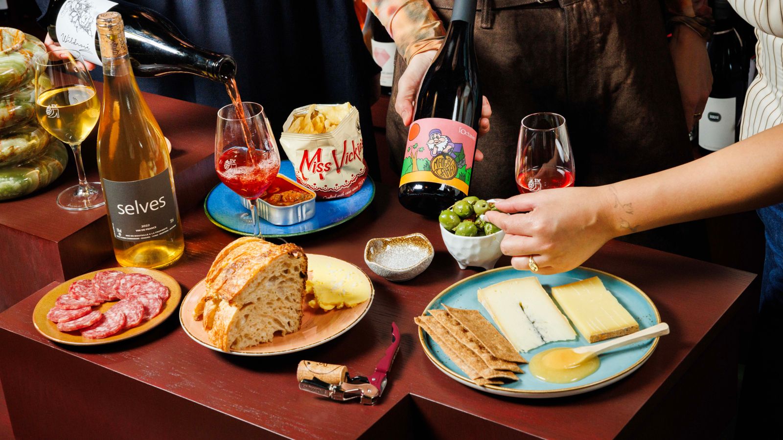 Inside the new Grape Witches at Waterworks, a European
