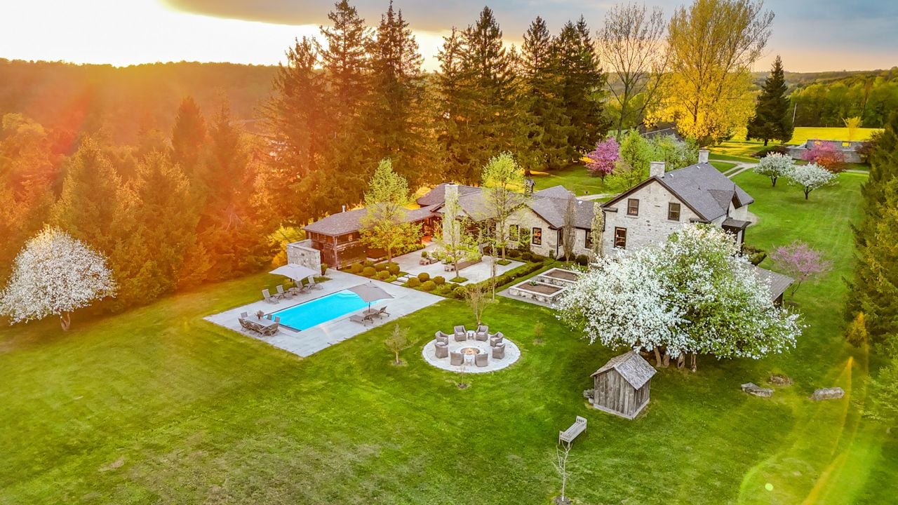 $7.5 million for a Grey County retreat with a main house, a guest house, a barn and a shed