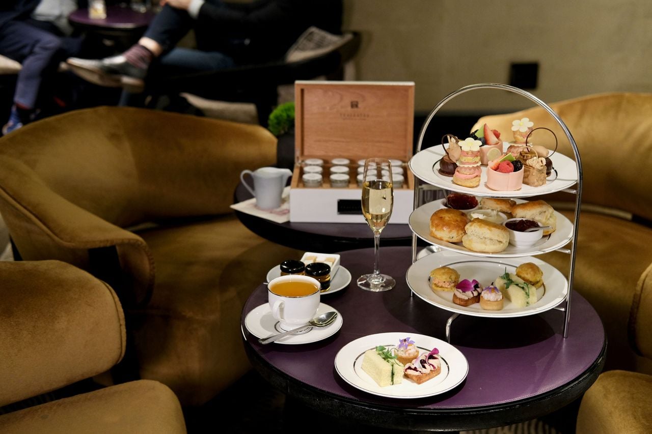Afternoon tea at Epoch at the Ritz Carlton Toronto
