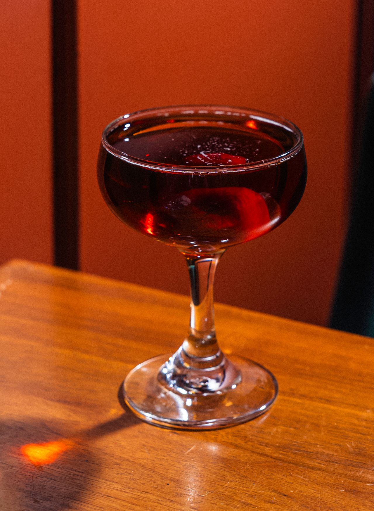 The Tre Paesi cocktail pays tribute to three nations with a mix of Canadian pét-nat, Italian amaro and Japanese ume liqueur