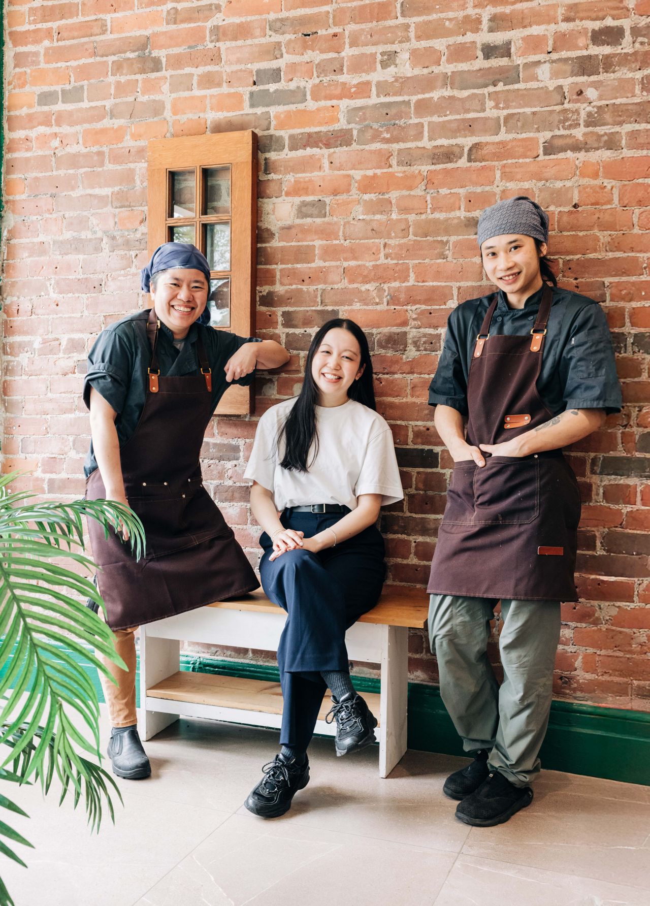 The team at Tatsuro's, a diner in Toronto