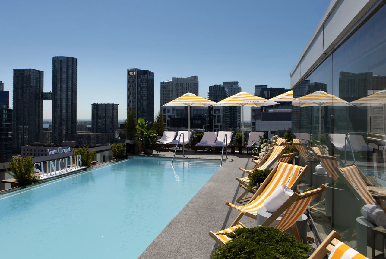Sun Club on the rooftop of 1 Hotel Toronto