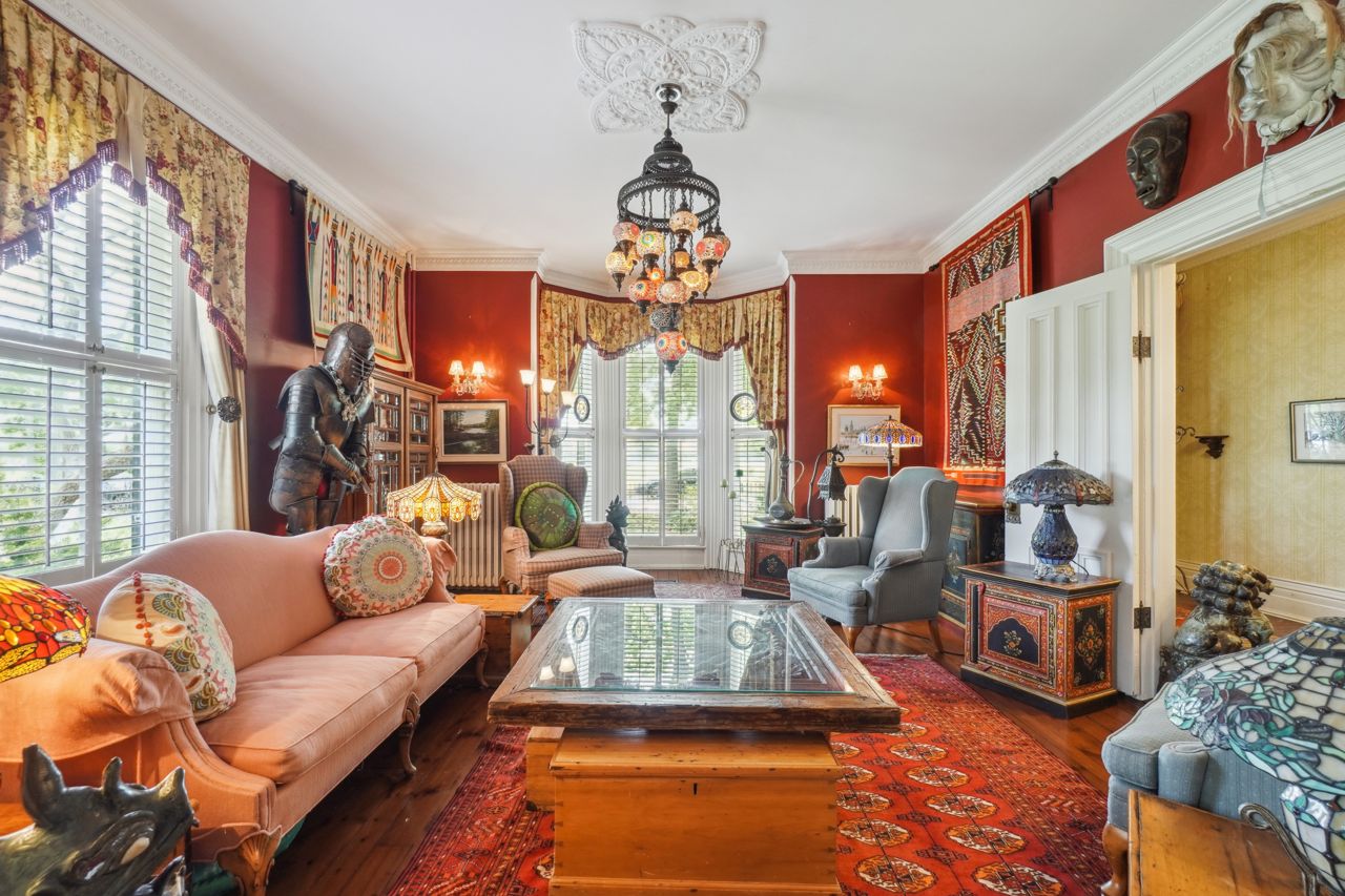 $2.3 million for a Milton heritage award winner with a dining room sarcophagus