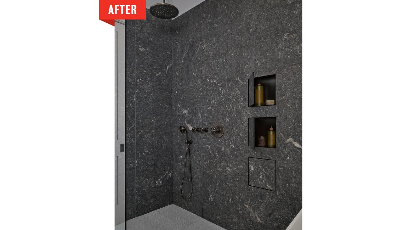 How a family transformed their dated Woodbridge townhouse into a moody delight